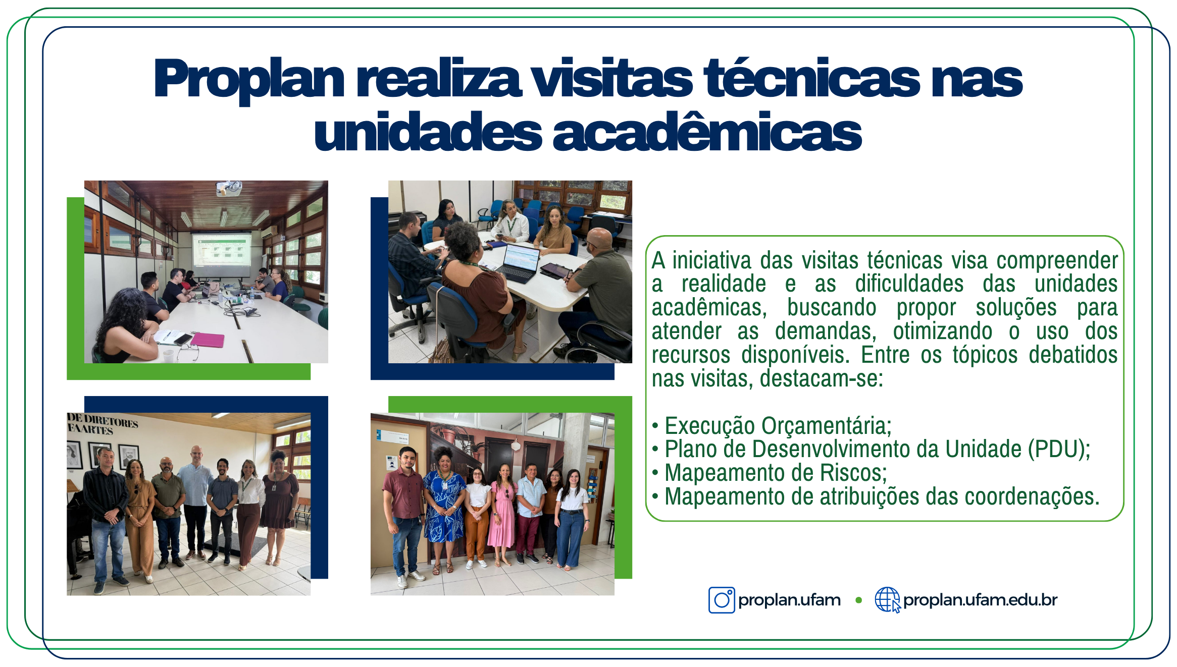 Proplan realiza visitas técnicas nas unidades acadêmica e a Faartes é a primeira a receber a iniciativa