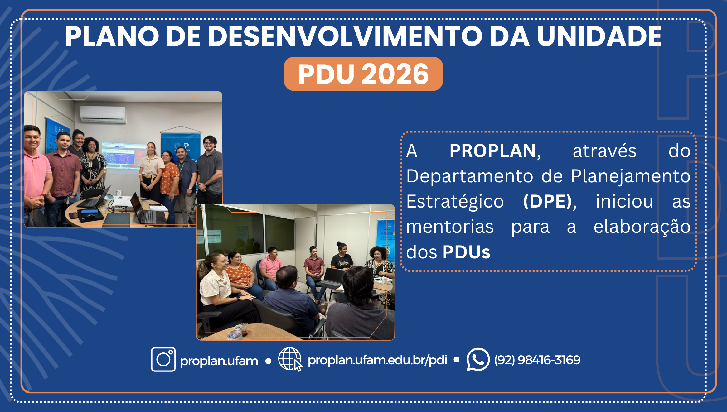 Plano de Desenvolvimento da Unidade - PDU 2026