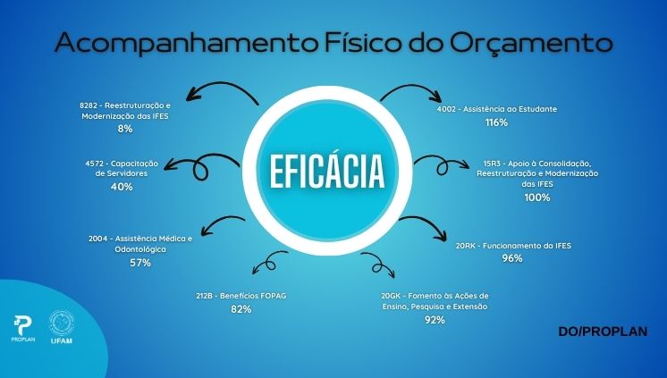 Acompanhamento físico do orçamento